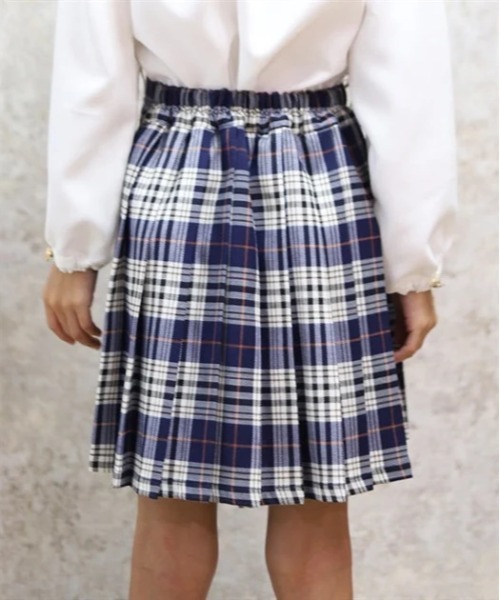 axes femme(アクシーズファム)の「ラメ刺繍配色チェックスカパン(その他パンツ・キッズ・レッド/ネイビー・LARGE/MEDIUM/SMALL)」の8枚目の写真