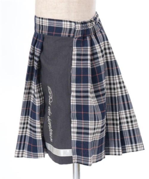axes femme(アクシーズファム)の「ラメ刺繍配色チェックスカパン(その他パンツ・キッズ・レッド/ネイビー・LARGE/MEDIUM/SMALL)」の17枚目の写真