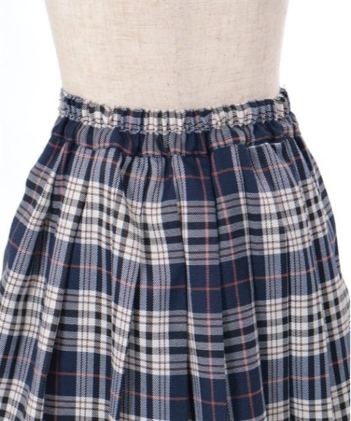 axes femme(アクシーズファム)の「ラメ刺繍配色チェックスカパン(その他パンツ・キッズ・レッド/ネイビー・LARGE/MEDIUM/SMALL)」の12枚目の写真