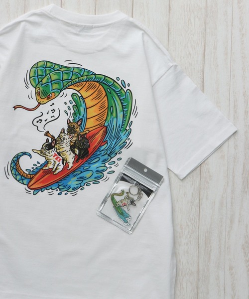 【WEB / FLAG SHOP限定】 TES 2025 NEW YEAR TEE & KEY HOLDER / Tシャツ&キーホルダーセット（Tシャツ/カットソー）｜The Endless Summer（エンドレスサマー）