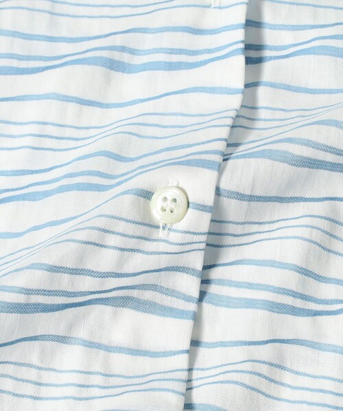 SETTO（セット）の「SETTO / CALM OKKAKE SHIRT オッカケシャツ（シャツ/ブラウス・レディース・サックスブルー/ブルー・ONE SIZE）」の10枚目の写真