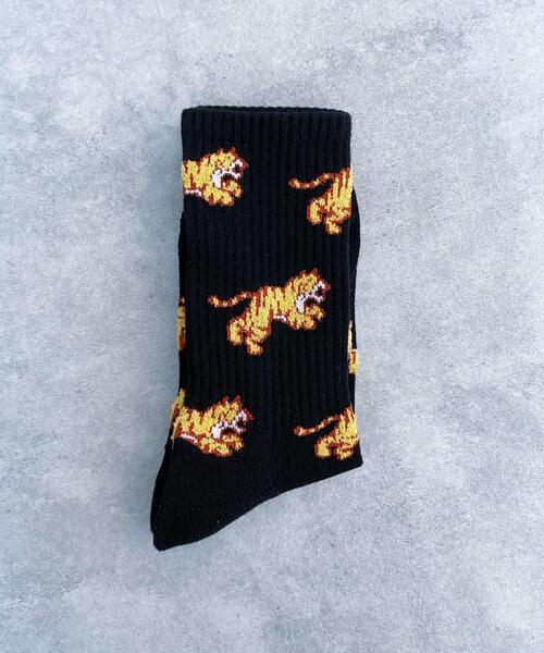 WEGO（ウィゴー）の「WEGO/総柄ソックス(R)（ソックス/靴下・メンズ・その他1/その他2・25-27CM）」の10枚目の写真