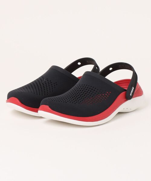 crocs（クロックス）の「【crocs】 LiteRide 360 Clog（サンダル・レディース・ブラック/ネイビー・23.0cm/24.0cm）」の2枚目の写真