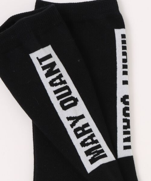 MARY QUANT（マリークワント）の「バックロゴ ソックス（ソックス/靴下・レディース・グリーン/レッド/アイボリー/ブラック・FREE）」の11枚目の写真