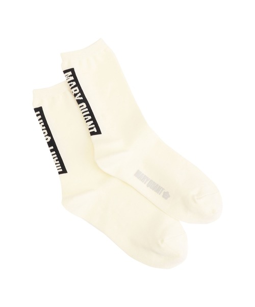 MARY QUANT（マリークワント）の「バックロゴ ソックス（ソックス/靴下・レディース・グリーン/レッド/アイボリー/ブラック・FREE）」の12枚目の写真