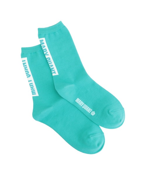 MARY QUANT（マリークワント）の「バックロゴ ソックス（ソックス/靴下・レディース・グリーン/レッド/アイボリー/ブラック・FREE）」の7枚目の写真