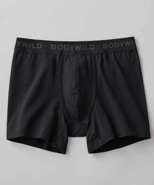BODY WILD(ボディーワイルド)の「BODY WILD/ボディワイルド ボクサーパンツ 綿混タイプ(ボクサーパンツ・メンズ・ブラック/レッド/杢グレー・MEDIUM/LARGE/X-LARGE)」の9枚目の写真