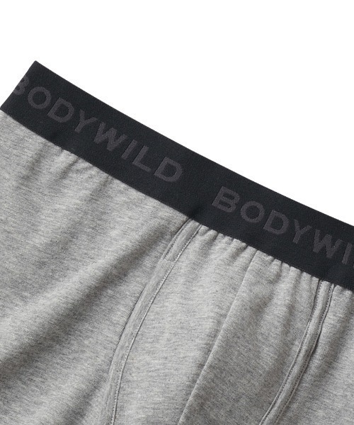 BODY WILD(ボディーワイルド)の「BODY WILD/ボディワイルド ボクサーパンツ 綿混タイプ(ボクサーパンツ・メンズ・ブラック/レッド/杢グレー・MEDIUM/LARGE/X-LARGE)」の16枚目の写真