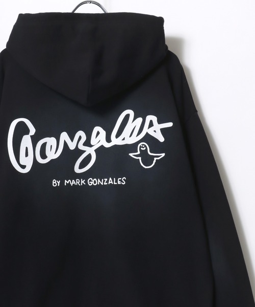 Mark Gonzales(マーク・ゴンザレス)の「2026SS MARK GONZALES/マークゴンザレス オーバーサイズ 裏毛 スウェット ヴィンテージ加工 ピグメント ダブルジップ フルジップパーカー レディース メンズ トレーナー(パーカー・メンズ・ブラック系その他/グレー/ブラック/ブラウン/グレー系その他2/グレー系その他/ワイン/ブラック系その他2/ワイン系/グレー系その他3/ブラック系その他3/ブラウン系その他・M/LL/L)」の3枚目の写真