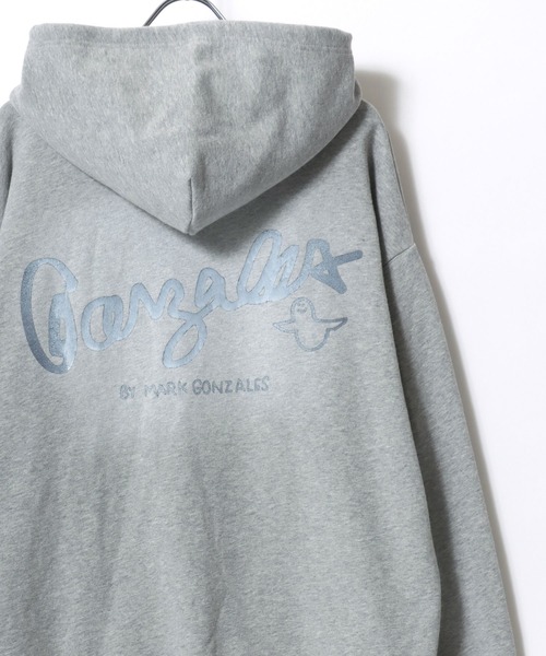 Mark Gonzales(マーク・ゴンザレス)の「2026SS MARK GONZALES/マークゴンザレス オーバーサイズ 裏毛 スウェット ヴィンテージ加工 ピグメント ダブルジップ フルジップパーカー レディース メンズ トレーナー(パーカー・メンズ・ブラック系その他/グレー/ブラック/ブラウン/グレー系その他2/グレー系その他/ワイン/ブラック系その他2/ワイン系/グレー系その他3/ブラック系その他3/ブラウン系その他・M/LL/L)」の7枚目の写真