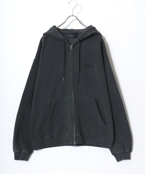 Mark Gonzales(マーク・ゴンザレス)の「2026SS MARK GONZALES/マークゴンザレス オーバーサイズ 裏毛 スウェット ヴィンテージ加工 ピグメント ダブルジップ フルジップパーカー レディース メンズ トレーナー(パーカー・メンズ・ブラック系その他/グレー/ブラック/ブラウン/グレー系その他2/グレー系その他/ワイン/ブラック系その他2/ワイン系/グレー系その他3/ブラック系その他3/ブラウン系その他・M/LL/L)」の13枚目の写真