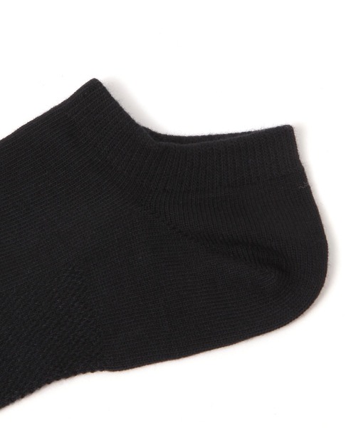 GLOBAL WORK(グローバルワーク)の「らくごこちフィットソックス/スニーカーイン/284693(ソックス/靴下・メンズ・ブラック/オフホワイト/グレー/グリーン/オレンジ/パープル・FREE)」の7枚目の写真