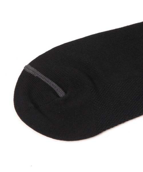 GLOBAL WORK(グローバルワーク)の「らくごこちフィットソックス/スニーカーイン/284693(ソックス/靴下・メンズ・ブラック/オフホワイト/グレー/グリーン/オレンジ/パープル・FREE)」の8枚目の写真