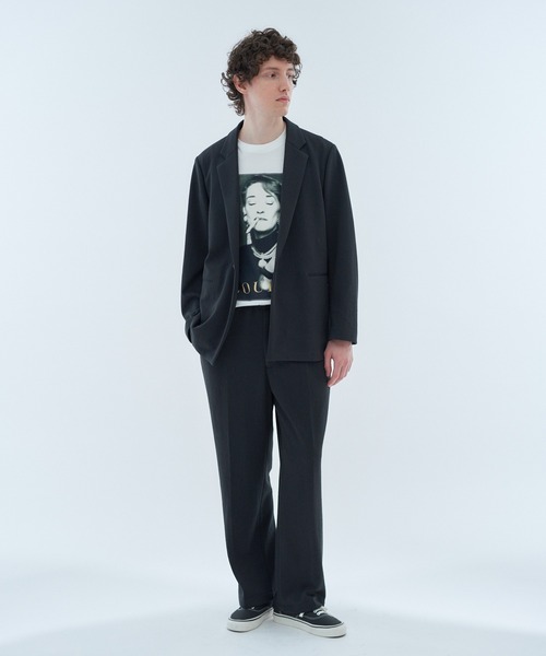 ESTNATION（エストネーション）の「ESTNATION / ループヤーン ジャージーコンフォートパンツ（スラックス・メンズ・ブラック・SMALL/MEDIUM/LARGE）」の7枚目の写真