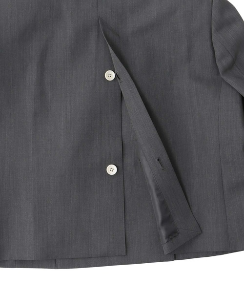 DRESSLAVE(ドレスレイブ)の「double tailored jacket(ダブルテーラードジャケット)(テーラードジャケット・レディース・ブラック/グレー・38)」の8枚目の写真