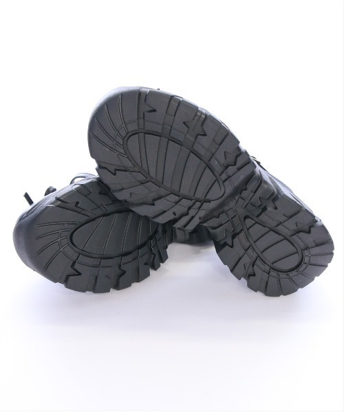 clear（クリア）の「リボン付き厚底メリージェーンスニーカーサンダル[バレエコア ガーリー リボン]≪SS新作≫（サンダル・レディース・ブラック/ブラウン/シルバー・M/L）」の13枚目の写真