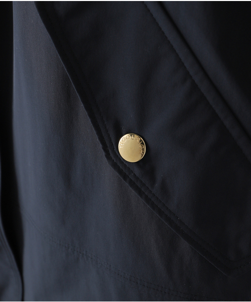 WOOLRICH(ウールリッチ)の「【WOOLRICH/ウールリッチ】アノラック(マウンテンパーカー・レディース・アイボリー/ネイビー・SMALL)」の10枚目の写真