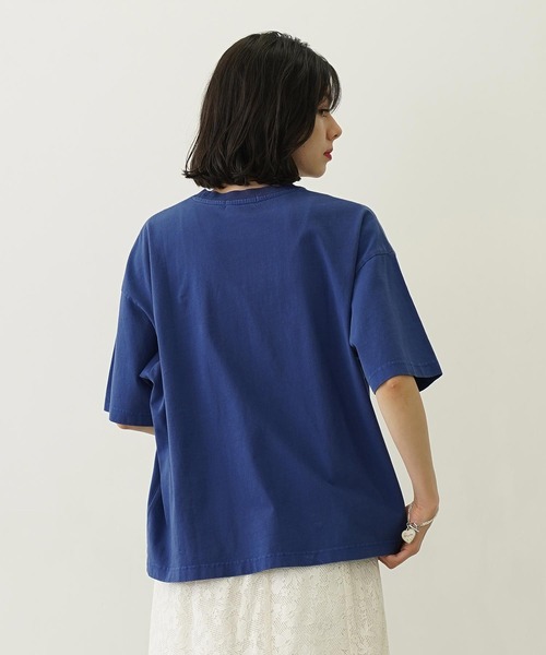 MILKFED.（ミルクフェド）の「TIGER WIDE S/S TEE（Tシャツ/カットソー・レディース・ブラック/オートミール/ブルー・L/M）」の5枚目の写真