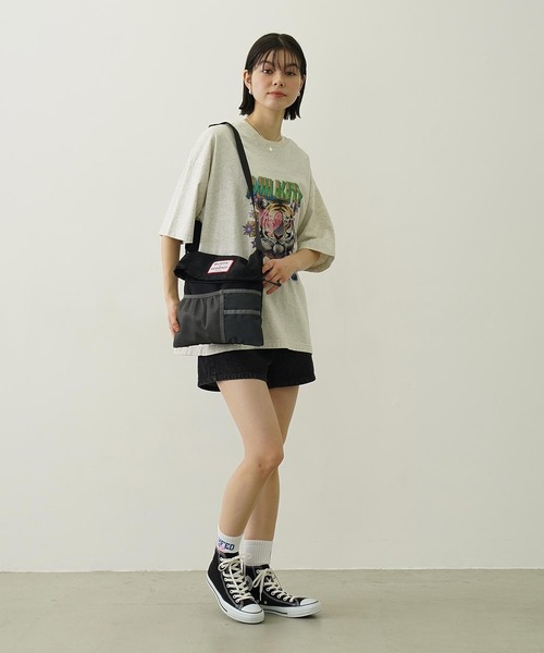 MILKFED.（ミルクフェド）の「TIGER WIDE S/S TEE（Tシャツ/カットソー・レディース・ブラック/オートミール/ブルー・L/M）」の22枚目の写真