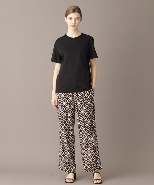 DRESSTERIOR（ドレステリア）の「【ウエストゴム/オリジナル柄】オーバーラップサークルイージーパンツ（その他パンツ・レディース・ベージュ系・34/36/38/40）」の6枚目の写真