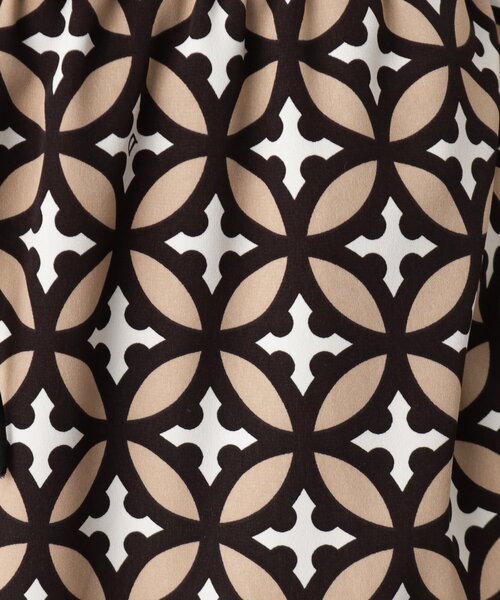 DRESSTERIOR（ドレステリア）の「【ウエストゴム/オリジナル柄】オーバーラップサークルイージーパンツ（その他パンツ・レディース・ベージュ系・34/36/38/40）」の13枚目の写真