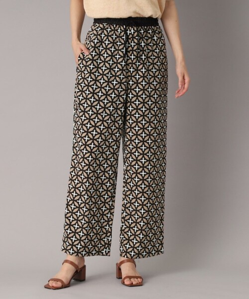 DRESSTERIOR（ドレステリア）の「【ウエストゴム/オリジナル柄】オーバーラップサークルイージーパンツ（その他パンツ・レディース・ベージュ系・34/36/38/40）」の19枚目の写真