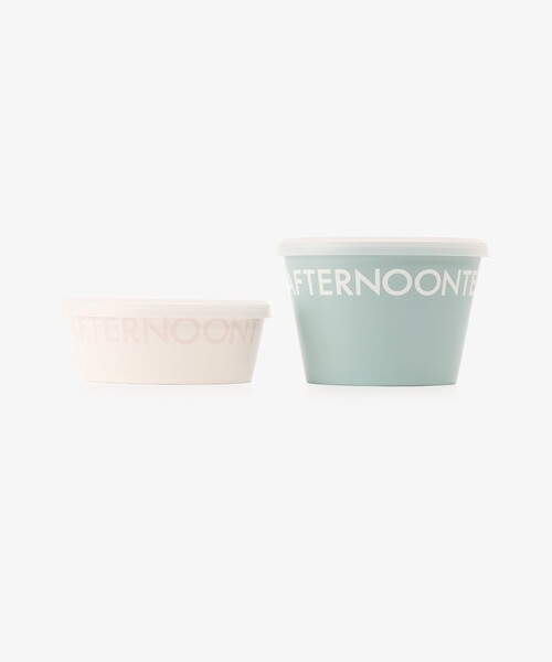 Afternoon Tea(アフタヌーンティー)の「山中塗ロゴワークス抗菌サークルランチボックス2個セット(お弁当箱・レディース・グリーン・ONE SIZE)」の2枚目の写真