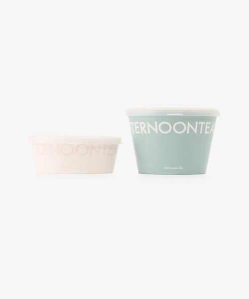 Afternoon Tea(アフタヌーンティー)の「山中塗ロゴワークス抗菌サークルランチボックス2個セット(お弁当箱・レディース・グリーン・ONE SIZE)」の3枚目の写真