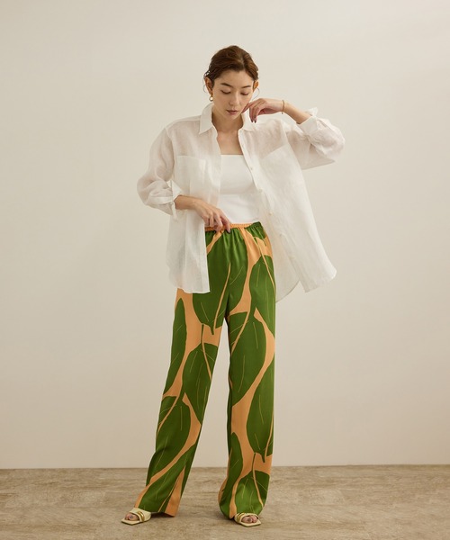 ROPE'（ロペ）の「カップ付きオーガニックコットンキャミソール/洗える（キャミソール・レディース・ホワイト/ブラック・FREE）」の8枚目の写真