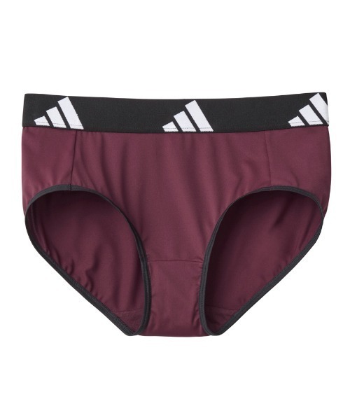 adidas(アディダス)の「adidas/アディダス レギュラーショーツ 吸汗速乾(ショーツ・レディース・ブラック/ライトグレー/ボルドー/パープル系その他/ブラック系その他・MEDIUM/LARGE)」の6枚目の写真