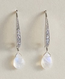 Zoule（ゾーラ）の「Zoule ゾーラ：Mon bijouxシリーズ　beau　天然石　ピアス（ピアス（両耳用）・キッズ）」
