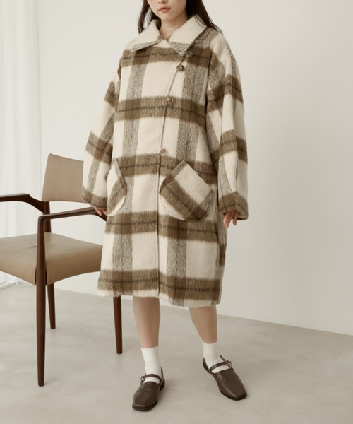 moi tytto（モイテュット）の「【取り外しリボン付き】シャギーミディ