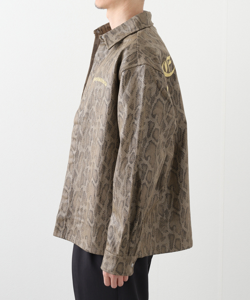 PLEASURES（プレジャー）の「【PLEASURES / プレジャーズ】 Anaconda L/S Shirts P25SP00 4（シャツ/ブラウス・メンズ・ブラウン・MEDIUM/LARGE）」の5枚目の写真