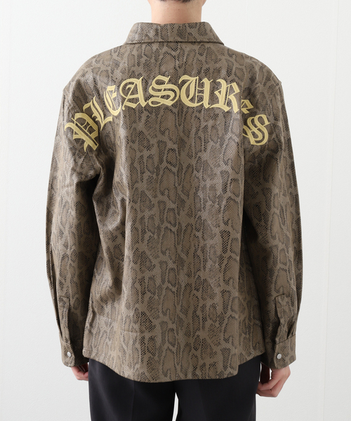 PLEASURES（プレジャー）の「【PLEASURES / プレジャーズ】 Anaconda L/S Shirts P25SP00 4（シャツ/ブラウス・メンズ・ブラウン・MEDIUM/LARGE）」の6枚目の写真
