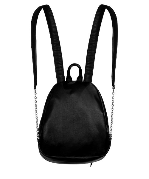 BLACKPURPLE（ブラックパープル）の「Shadow Chain Mini Backpack（バックパック/リュック・レディース・ブラック・FREE）」の3枚目の写真