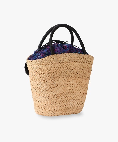 ANNA SUI 和風かごバッグ アナスイ ANNA SUI TITIバスケット かごバッグ （ナチュラル