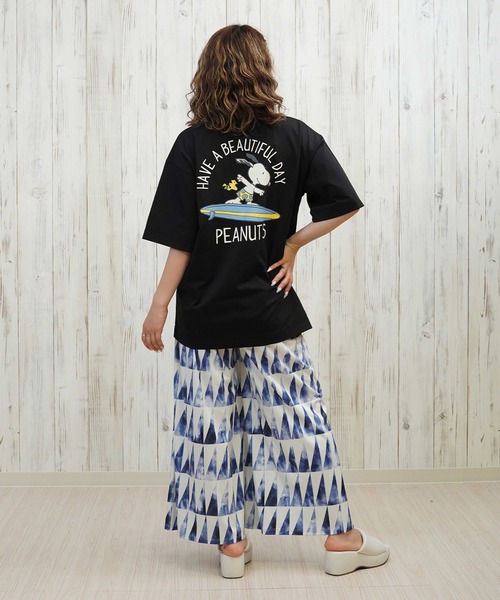 ANTIBAL（アンティバル）の「ANTIBAL/アンティバル スヌーピー/UVケアラッシュガード 253AN2ST642（Tシャツ/カットソー・レディース・ホワイト/ブラック/グレー/ネイビー・FREE）」の13枚目の写真