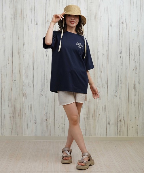 ANTIBAL（アンティバル）の「ANTIBAL/アンティバル スヌーピー/UVケアラッシュガード 253AN2ST642（Tシャツ/カットソー・レディース・ホワイト/ブラック/グレー/ネイビー・FREE）」の17枚目の写真