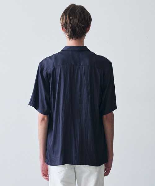 5351 POUR LES HOMMES（ゴーサンゴーイチプールオム）の「スキッパー 半袖 シャツ / 開襟シャツ（シャツ/ブラウス・メンズ・チャコールグレー/ネイビー/グリーン・48/46/44/50）」の18枚目の写真