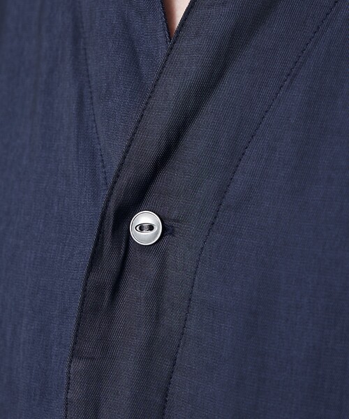 5351 POUR LES HOMMES（ゴーサンゴーイチプールオム）の「スキッパー 半袖 シャツ / 開襟シャツ（シャツ/ブラウス・メンズ・チャコールグレー/ネイビー/グリーン・48/46/44/50）」の16枚目の写真
