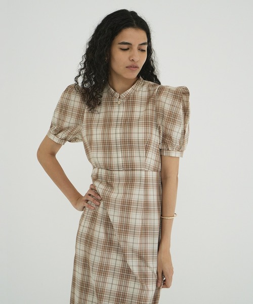 ワンピース CLANE SHEER PUFF SLEEVE ONEPIECE SHEER PUFF SLEEVE ONEPIECE｜DRESS(ドレス)｜CLANE OFFICIAL