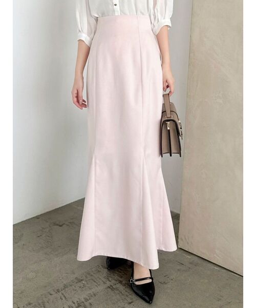 dazzlin（ダズリン）の「ハイウエストアソートナロースカートⅡ【マーメイドスカート】（スカート・レディース・ピンク/グリーン/ブルー/ブラック・X-SMALL/SMALL/MEDIUM）」の4枚目の写真