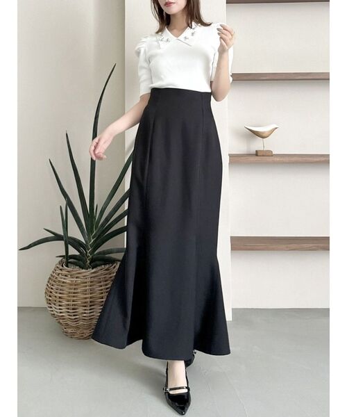 dazzlin（ダズリン）の「ハイウエストアソートナロースカートⅡ【マーメイドスカート】（スカート・レディース・ピンク/グリーン/ブルー/ブラック・X-SMALL/SMALL/MEDIUM）」の13枚目の写真