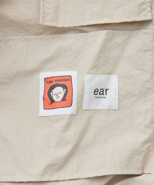 ear PAPILLONNER(イアパピヨネ)の「《撥水/UVカット》KEN NAKAYAMAコラボ ウインドブレーカー(その他アウター・レディース・ベージュ系その他・FREE)」の7枚目の写真