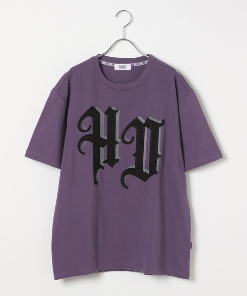 HOODHOOD(フッドフッド)の「【UNISEX】HOODHOOD/Applique T(Tシャツ/カットソー・レディース・ライトブルー/ホワイト/パープル/ブラック・MEDIUM/LARGE)」の21枚目の写真