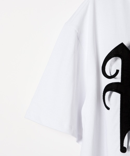 HOODHOOD(フッドフッド)の「【UNISEX】HOODHOOD/Applique T(Tシャツ/カットソー・レディース・ライトブルー/ホワイト/パープル/ブラック・MEDIUM/LARGE)」の22枚目の写真