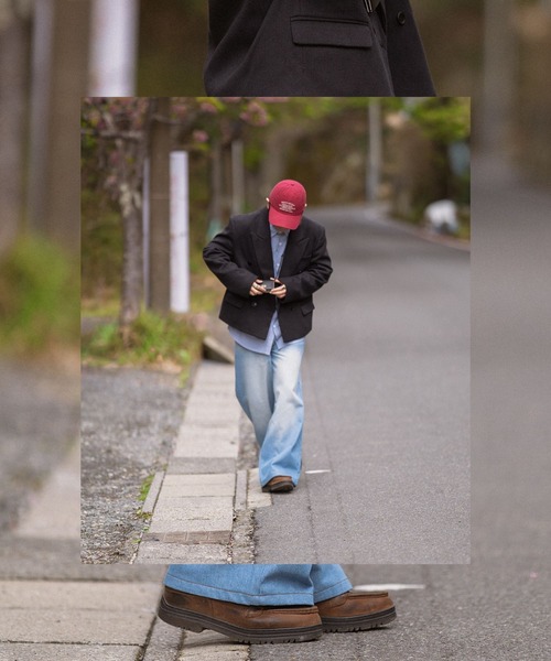 CIASU（シアス）の「ギザステッチウォッシュドデニムパンツ（デニムパンツ・メンズ・グレー/ブルー・SMALL/MEDIUM/LARGE）」の18枚目の写真