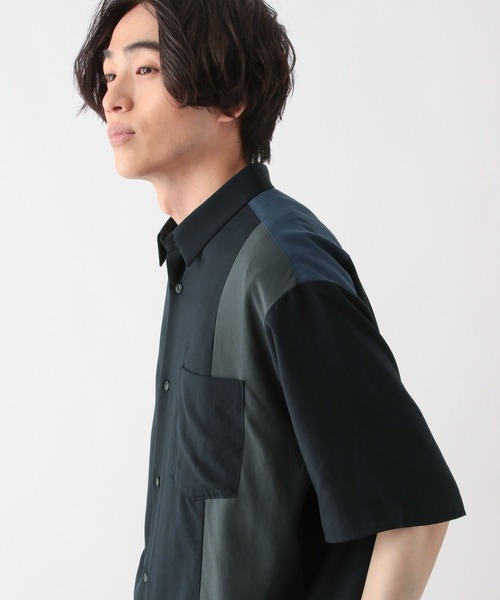 GLOBAL WORK（グローバルワーク）の「サラサマ快適シャツ/切り替え