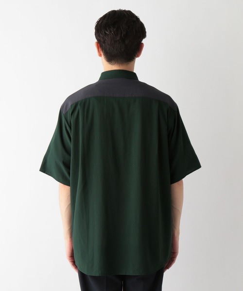 GLOBAL WORK(グローバルワーク)の「サラサマ快適シャツ/切り替え/半袖/286399(シャツ/ブラウス・メンズ・ブラック/カーキ/グレー系その他3/ネイビー・LARGE/XX-LARGE/X-LARGE/3XL/X-SMALL/SMALL/MEDIUM)」の20枚目の写真