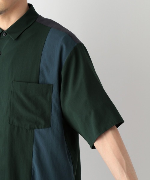 GLOBAL WORK(グローバルワーク)の「サラサマ快適シャツ/切り替え/半袖/286399(シャツ/ブラウス・メンズ・ブラック/カーキ/グレー系その他3/ネイビー・LARGE/XX-LARGE/X-LARGE/3XL/X-SMALL/SMALL/MEDIUM)」の22枚目の写真